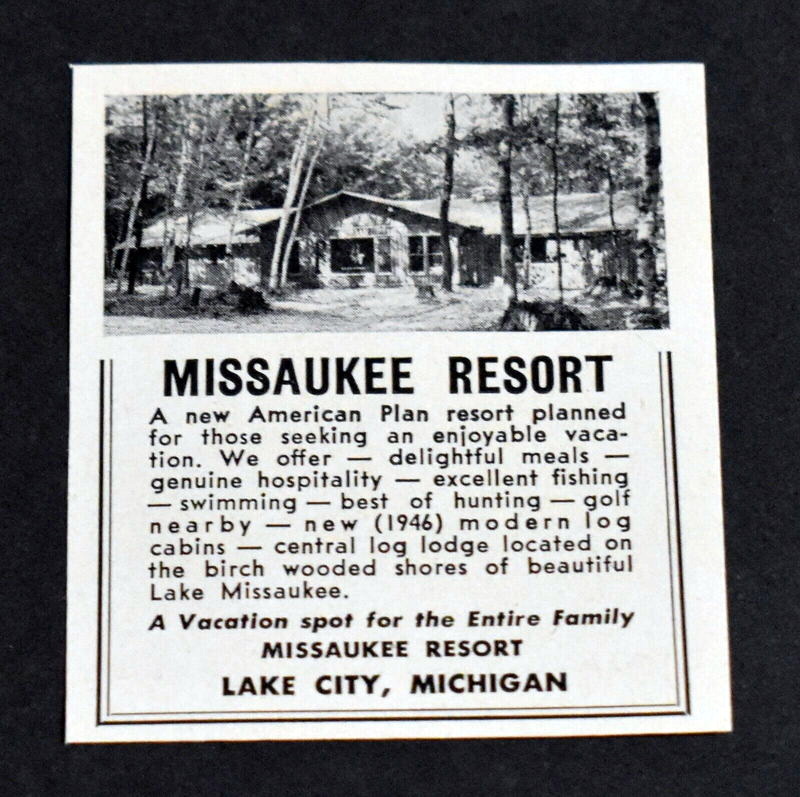 Missaukee Resort - Print Ad